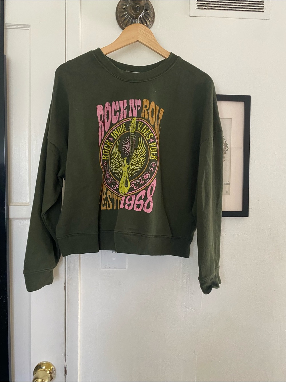 Altar’d state rock ‘n’ roll crewneck sweatshirt